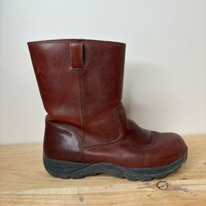 L.L. Bean brown leather boots size 10
